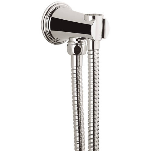 Crosswater Parts Shower Wall Outlet With Built In Holder & Hose.