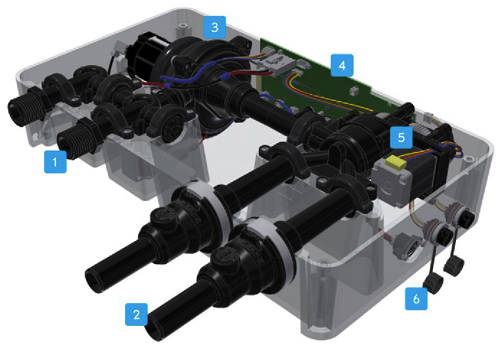 Example image of Crosswater Kai Lever Showers Digital Shower Pack 06 With Remote (HP).