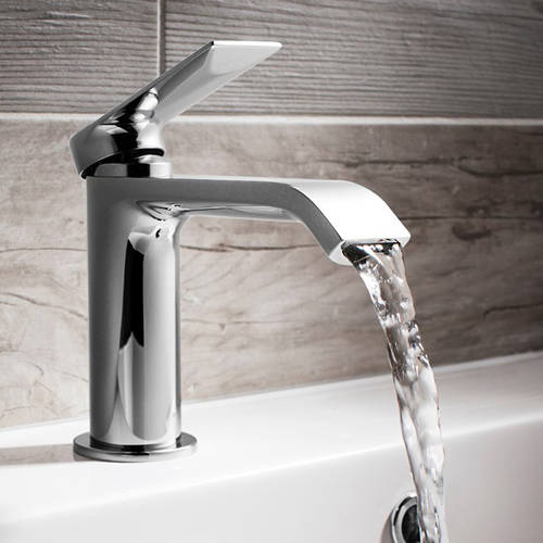 Example image of Crosswater Dune Monoblock Basin Tap (Chrome).