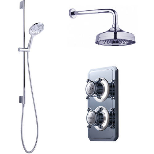 Larger image of Crosswater Belgravia Digital Digital Shower Valve Pack 9 (X-Head, HP).