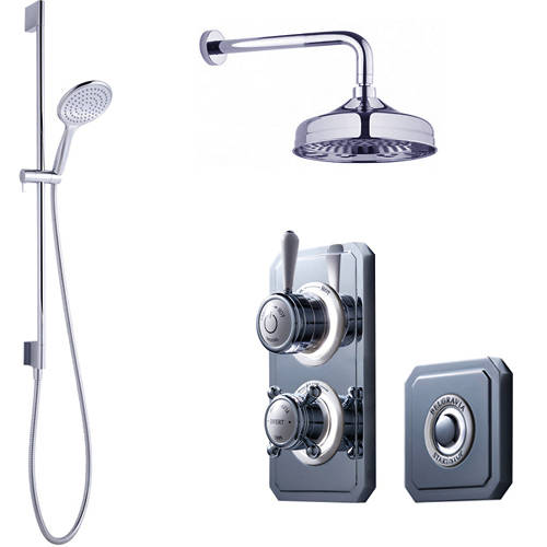 Larger image of Crosswater Belgravia Digital Digital Shower Valve Pack 22 (L-Head, LP).