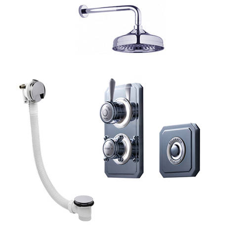 Larger image of Crosswater Belgravia Digital Digital Shower Valve Pack 26 (L-Head, LP).