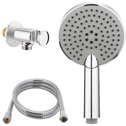 Larger image of Crosswater Ethos Premium Shower Kit 4 (Chrome).