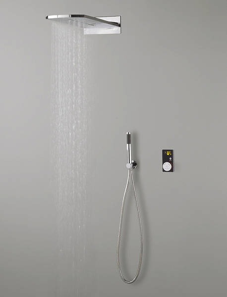 Larger image of Crosswater Elite Digital Showers Evo Digital Shower Pack (Black).