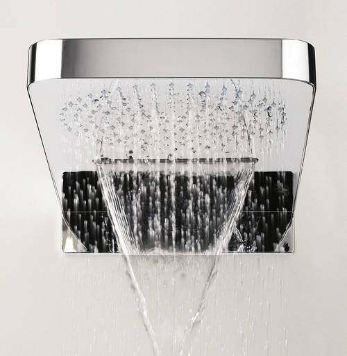 Crosswater Showers Multifunction Shower Head With Waterfall 270X598mm.