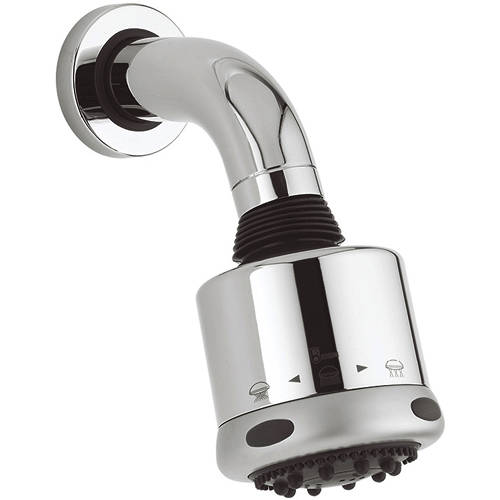 Larger image of Crosswater Showers Wall Mounted Multi Function Shower Head With Arm.