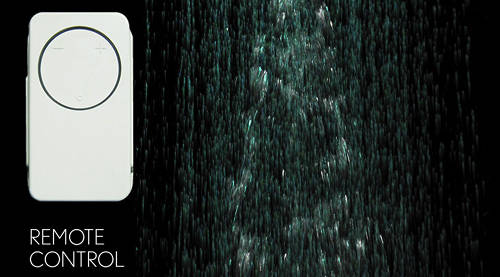 Example image of Crosswater Illuminated Rio Revive Shower Head & LED Lights (600x400mm).