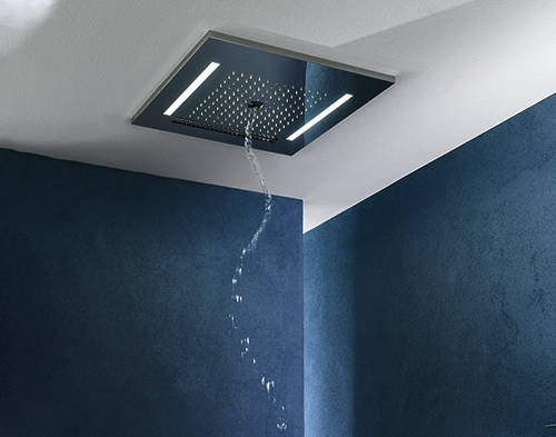 Example image of Crosswater Revive LED Chromotherapy Shower Head 500x500 (3 Mode).