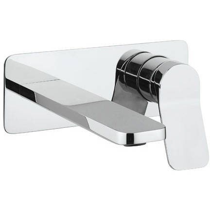 Crosswater Glide Ii Wall Mounted Basin Mixer Tap (Chrome).