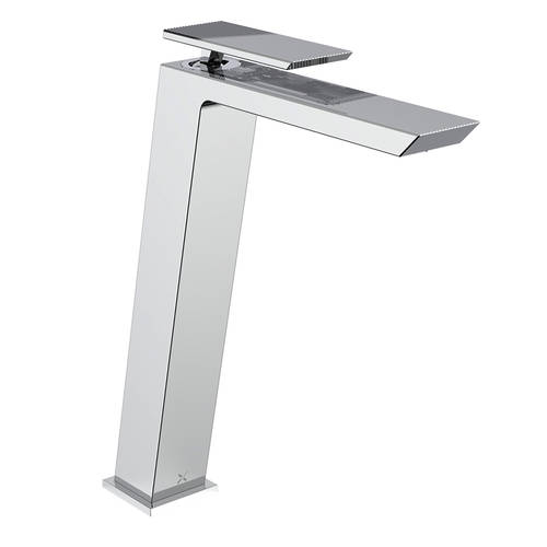 Larger image of Crosswater Limit Tall Mono Basin Mixer Tap (Chrome).