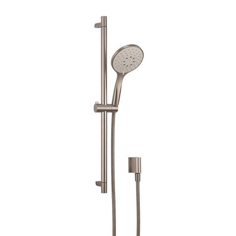 Larger image of Crosswater MPRO Slide Rail Shower Kit (Brushed Stainless Steel Effect).