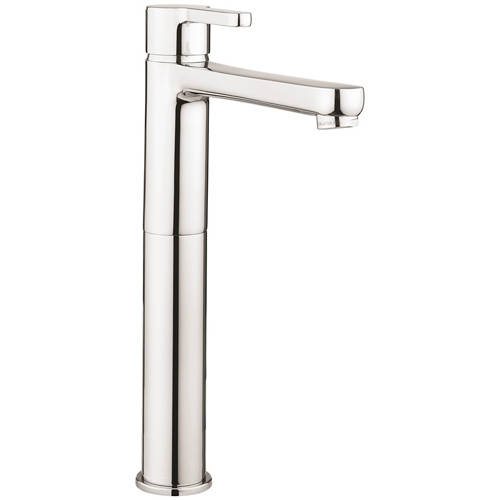 Larger image of Crosswater Nova Tall Basin Mixer Tap (Chrome).