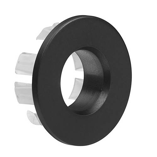 Crosswater Black Mpro Basin Overflow Cover (Matt ).