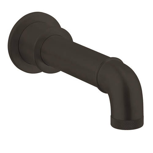 Crosswater Black Industrial Bath Spout (Carbon ).