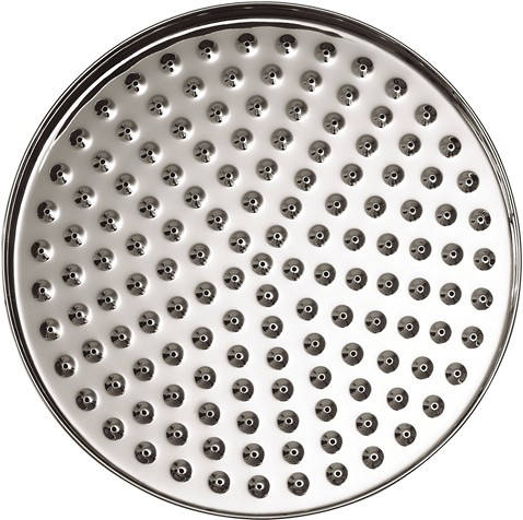 Example image of Crosswater Industrial Shower Head 8" (Chrome).