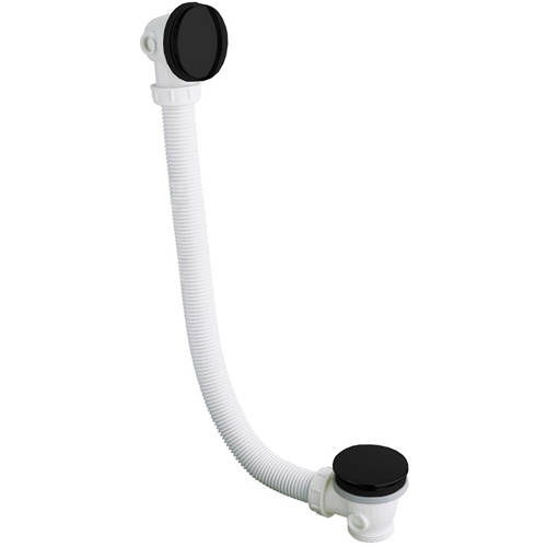 Crosswater Black Mpro Pro Click Clack Bath Waste (Matt ).