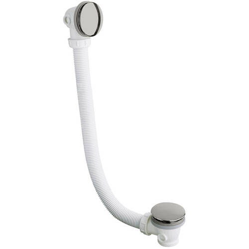 Crosswater Mpro Pro Click Clack Bath Waste (Brushed Stainless Steel).
