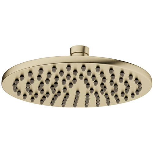 Crosswater Mpro Round Shower Head 200Mm (Brushed Brass).