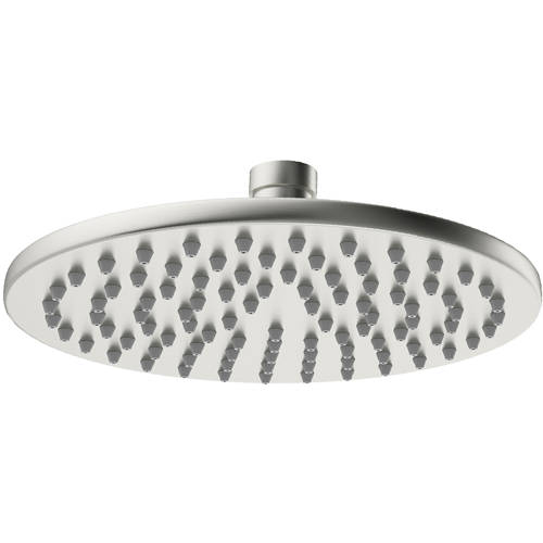 Crosswater Mpro Round Shower Head 200Mm (Brushed Stainless Steel).
