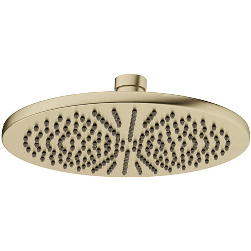 Crosswater Mpro Round Shower Head 300Mm (Brushed Brass).