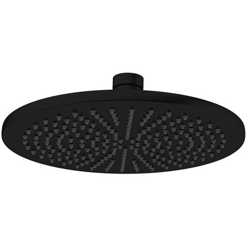 Crosswater Black Mpro Round Shower Head 300Mm (Matt ).