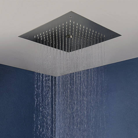 Crosswater Mpro Stream Shower Head (Brushed Stainless Steel).