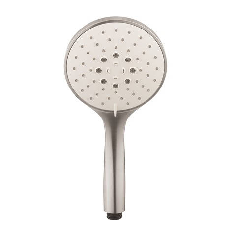 Crosswater White Mpro Multi Function Shower Handset (Stainless Steel Effect).