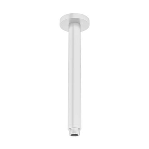 Larger image of Crosswater MPRO Ceiling Mounted Shower Arm (Matt White).