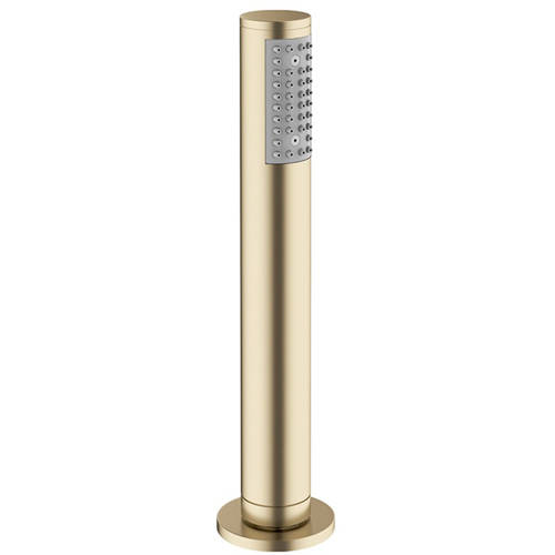 Crosswater Follow Me Deck Mounted Shower Handset & Hose (B Brass).