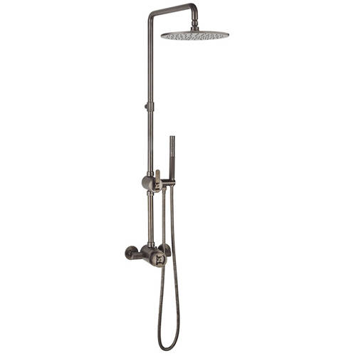 Crosswater Black Union Thermostatic Multifunction Shower Set (B ).
