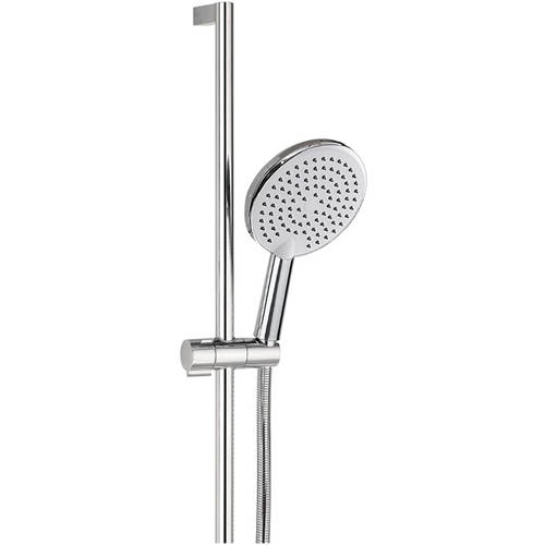 Crosswater White Pier Single Mode Slide Rail Kit (Chrome).