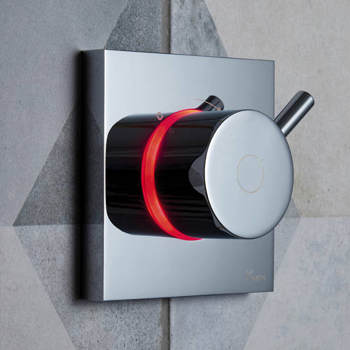 Example image of Crosswater Kai Lever Showers Single Outlet Digital Shower Valve (HP).