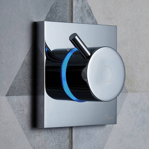 Example image of Crosswater Kai Lever Showers Digital Shower Valve With Remote (HP).