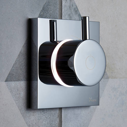 Example image of Crosswater Kai Lever Showers Single Outlet Digital Shower Valve (LP).