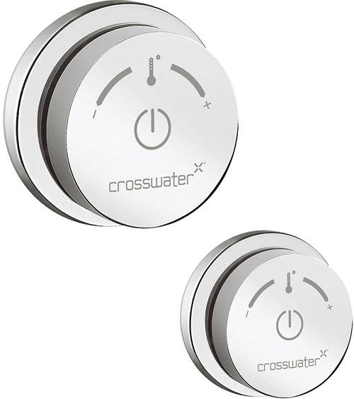 Larger image of Crosswater Solo Digital Showers Digital Shower Processor With Remote.
