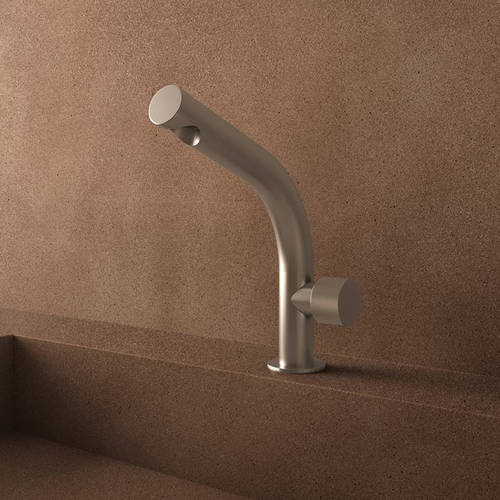 Example image of Crosswater Ixora Mono Basin Mixer Tap (316 Stainless Steel).