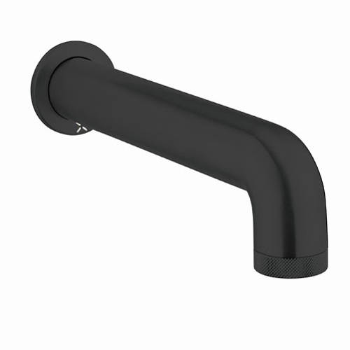 Crosswater Black Union Bath Spout (Matt ).
