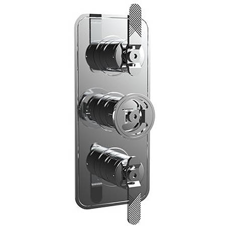 Larger image of Crosswater UNION Thermostatic Shower Valve (2 Outlets, Chrome).