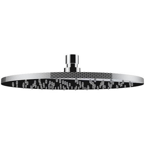 Larger image of Crosswater UNION Round Shower Head 250mm (Brushed Black).
