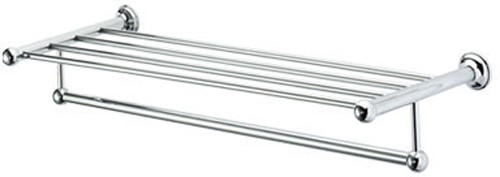 Larger image of Deva Madison Towel Rack 640mm (Chrome).