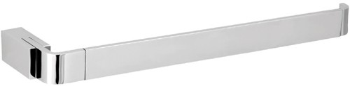 Larger image of Deva Edge Towel Bar 294mm (Chrome).