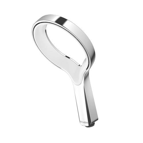 Larger image of Methven Aurajet Aio Shower Handset (Chrome & White).