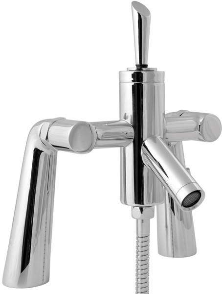 Larger image of Deva Catalyst Bath Shower Mixer Tap With Shower Kit.