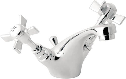 Larger image of Deva Durham Mono Basin Mixer Tap (Chrome).