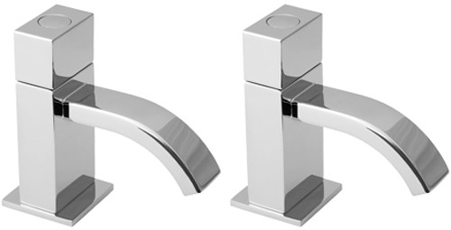 Larger image of Deva Edge Basin Taps (Pair).