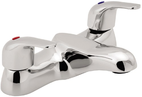 Larger image of Deva Eider Bath Filler Tap (Chrome).