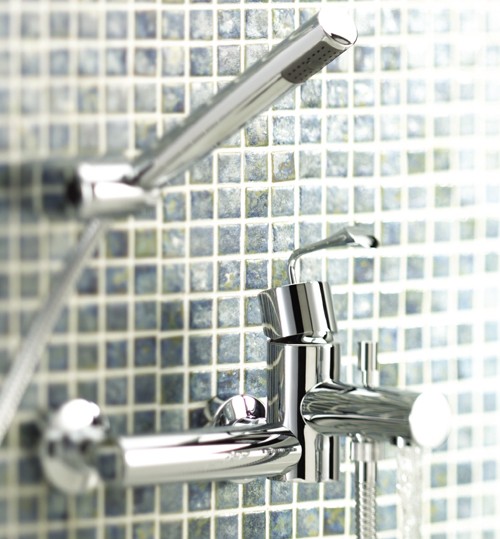 Example image of Deva Energy Bath Shower Mixer Tap With Shower Kit.