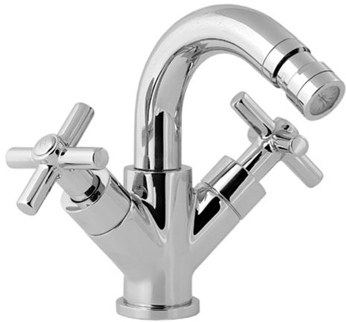 Larger image of Deva Expression Mono Bidet Mixer Tap With Swivel Spout And Pop Up Waste.
