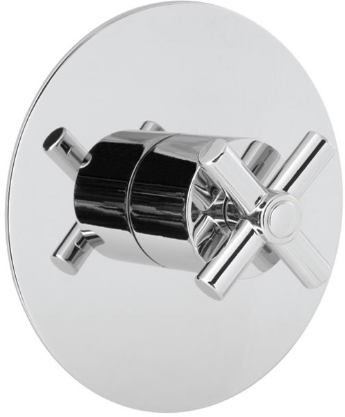 Larger image of Deva Expression 3 Way Shower Diverter (Chrome).