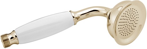 Larger image of Deva Shower Heads Traditional Shower Handset (Gold).